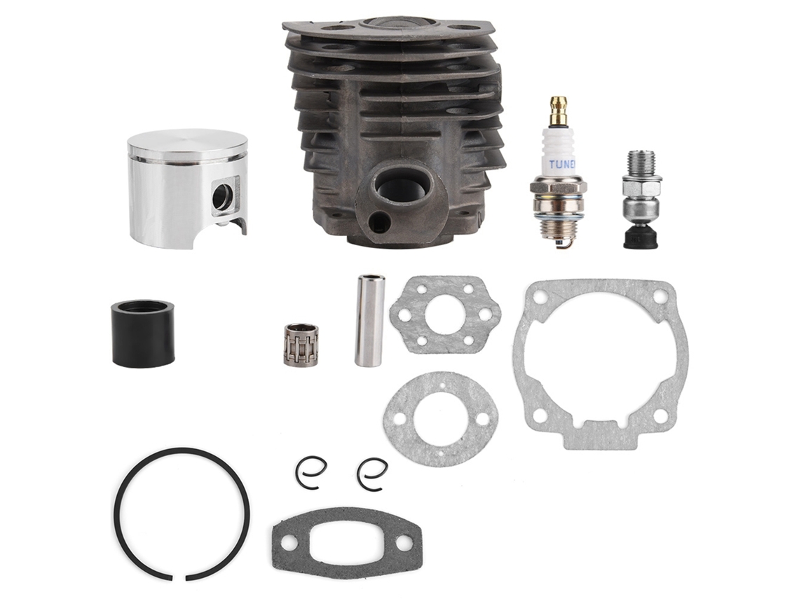 Kit de cilindro y pistón de 46 mm con junta para motores Husqvarna 50, 51 y 55