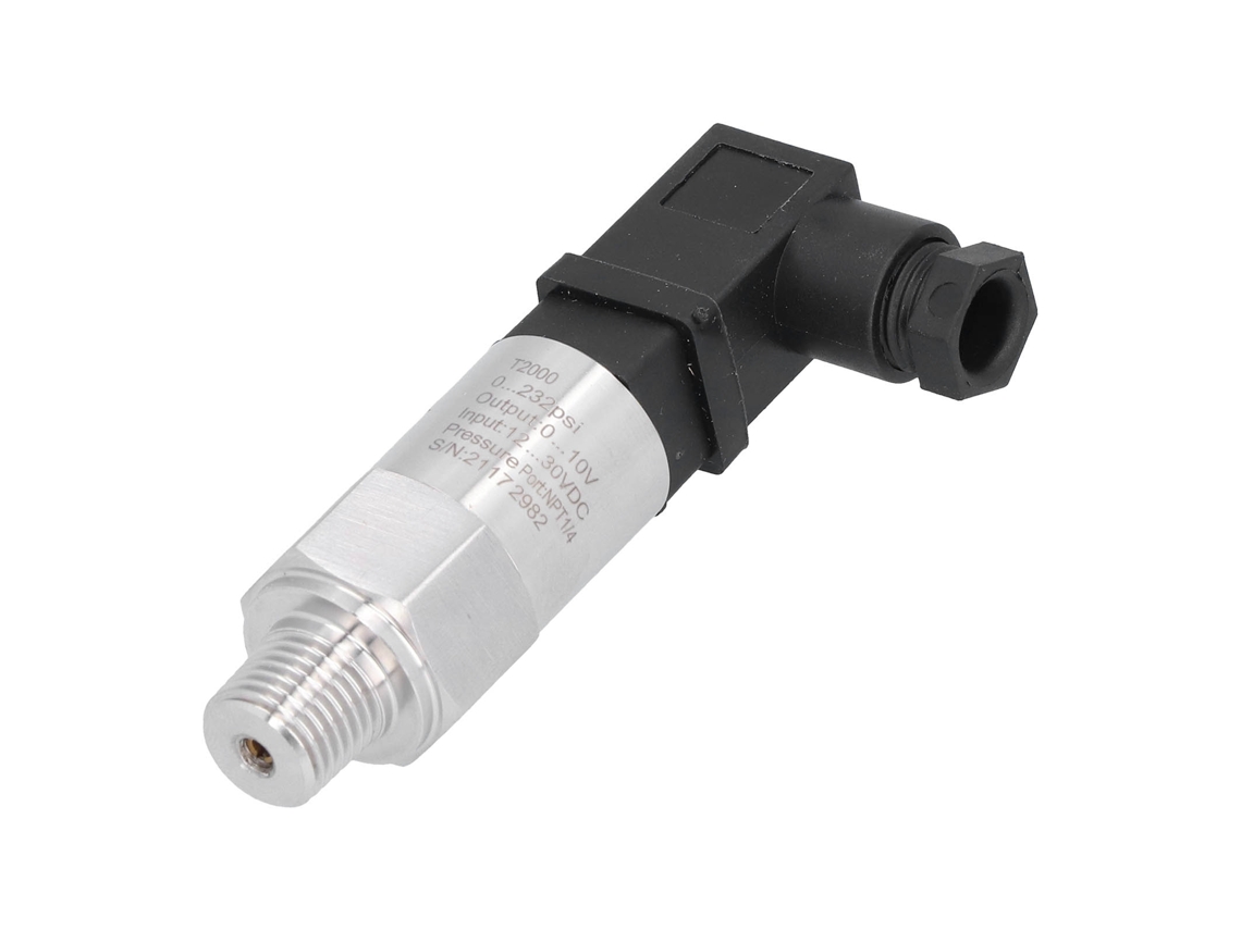 Sensor Transductor De Presión 0-232 Psi Asic Anticorrosión Antidesgaste Npt 1/4 0-10 V