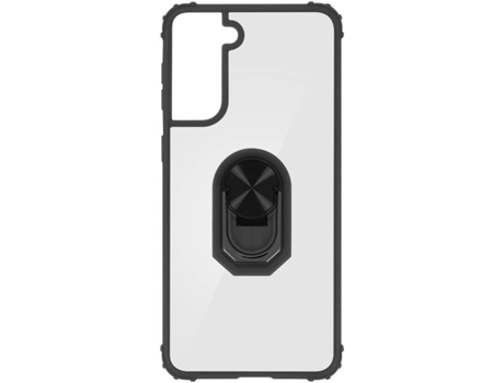 Carcasa Samsung Galaxy S21 Plus AVIZAR Función Soporte Bi-material Negro