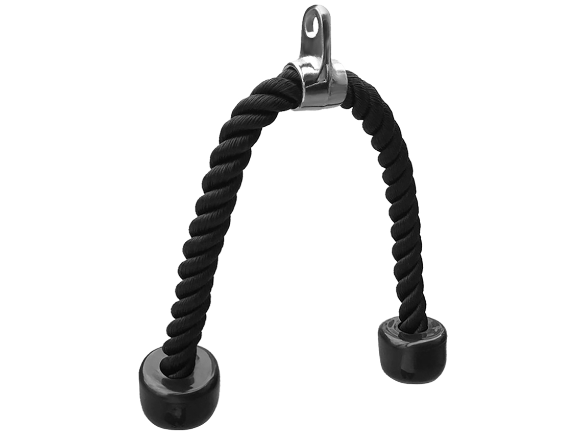 Correa de entrenamiento para tríceps Kklv para barra, 68,5 cm, antideslizante, accesorio para cable de gimnasio.