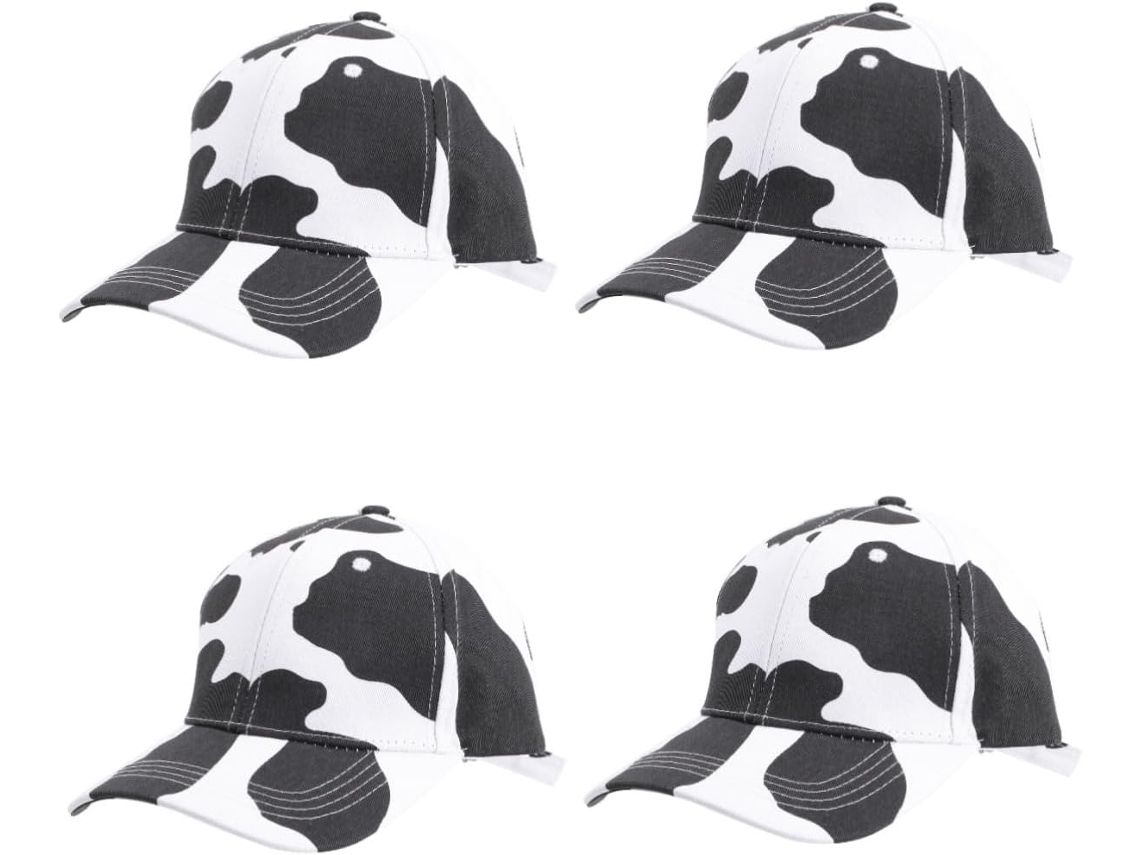 Gorra De Béisbol De Algodón Con Forma De Sombrero De Vaca