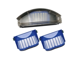 Caja recolectora de polvo con filtro para aspiradoras iRobot Roomba 510, 520, 528, 536, 552, 564, 595, 610, 615, 620, 625, 630 y 635.