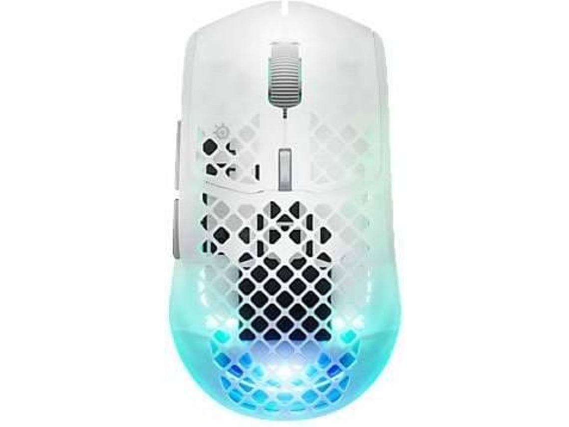 Ratón STEELSERIES Aerox 3 Gen2 (Inalámbrico - Ghost)  