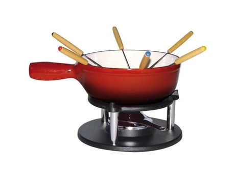 BAUMALU 385052 Savoyard Fondue Service - Vermelho