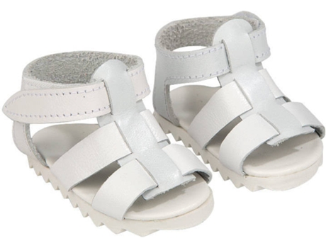 Set de Accesorios de Muñecas ARIAS Set Sandalias Blancas para Muñecos 45 cm (9 x 9 x 5,5 cm)