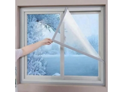 Kit De Aislamiento Térmico Para Ventanas Invierno, Lámina Aislante Transparente Ventanas, Térmica Alta Dura...
