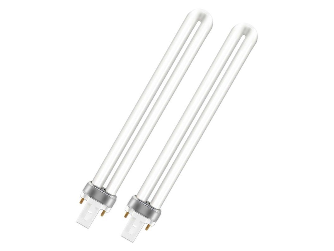 Bombilla Cfl G23 De 2 Pines Y 11 W, Luz Blanca Cálida 2700 K, 890 Lúmenes, Paquete De 2