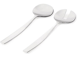Cubiertos de Ensalada ALESSI Dressed (Gris - Acero Inox - 28 cm)