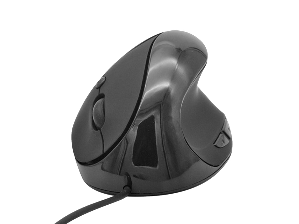 Mouse Vertical Ergonômico Com Fio Para Uso Prolongado Aumenta Eficiência Work Compatível Com Notebook Desktop Pc