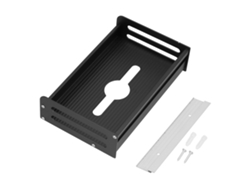 Dispensador rectangular de toallas de papel con soporte de aluminio para teléfono móvil
