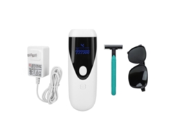 Dispositivo De Depilación Ipl Para Hombre Y Mujer Depilador Painless Doméstico Brazos Piernas 100‑240v Plug Us Blanco Y Negro