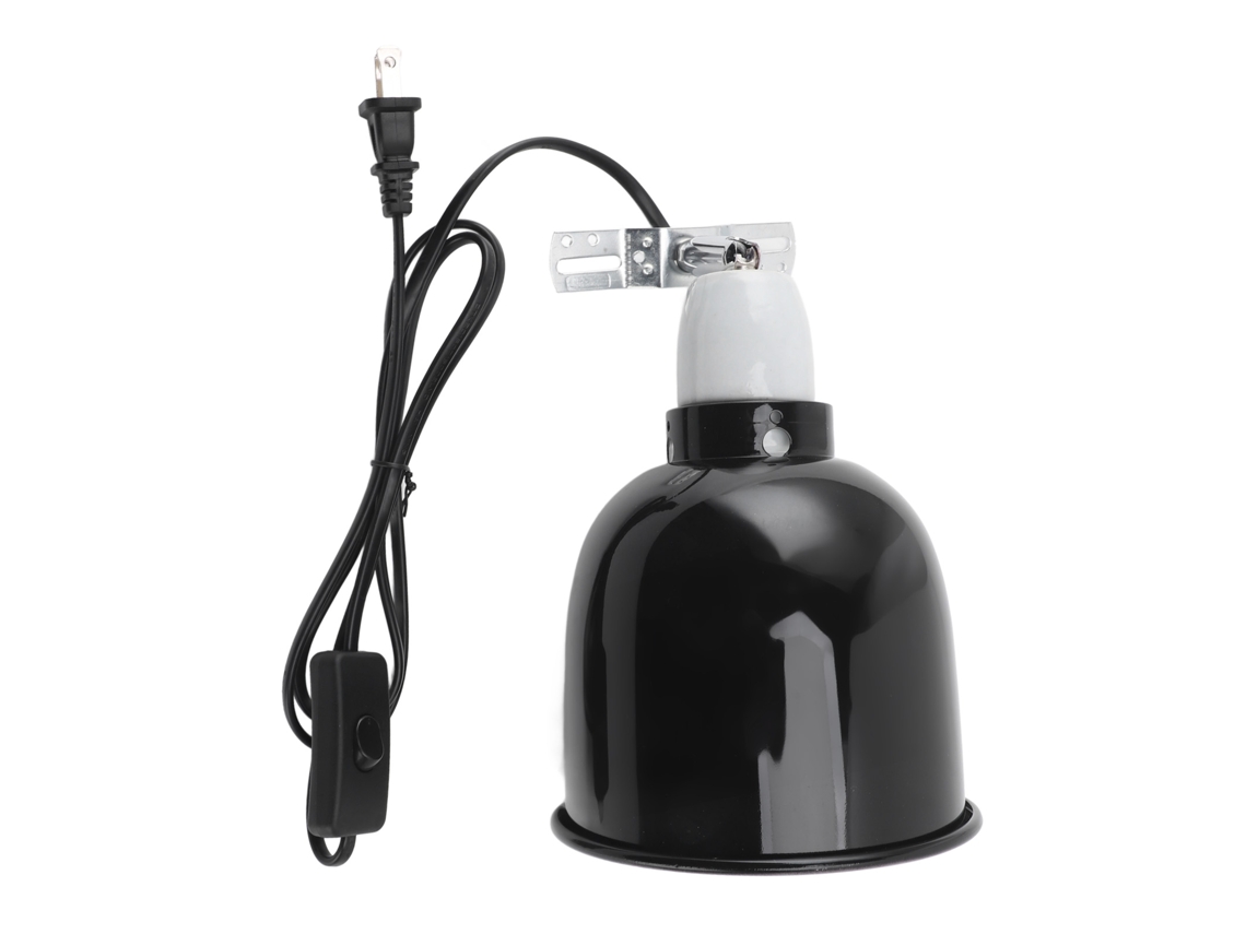 Lámpara Calefactora Para Reptiles Con Luz Uva Y Uvb, Rotación De 360 Grados, Acero Inoxidable, Enchufe Estadounidense, 110 V.