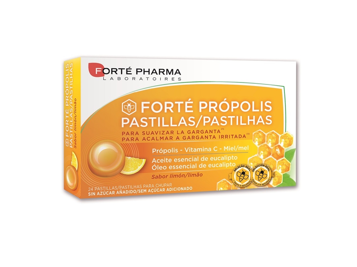 Complemento Alimentar FORTE PHARMA Forte Pharma Propolis Pastillas Limon 24 Uds