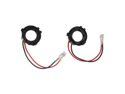 2 Unidades De Base Led Con Cable Tk-114, Plástico Resistente A La Corrosión, Portalámparas Led Con Cable Para Faros Delanteros