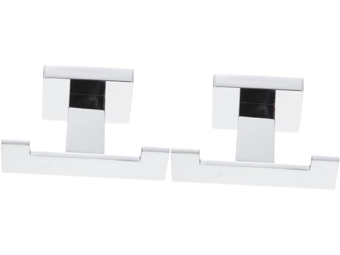 Juego de 2 ganchos de pared de acero inoxidable para toallas CHABERLU