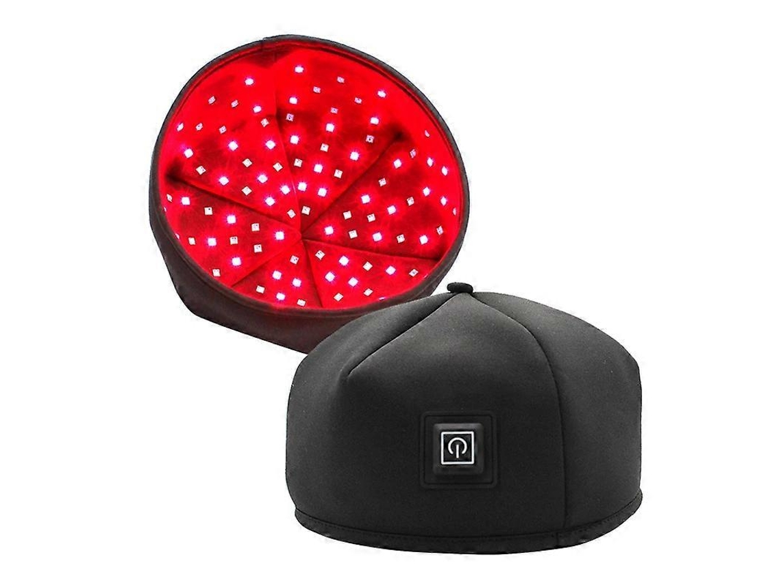 Terapia de luz infrarroja cercana con LED rojo para la caída del cabello, gorro para aliviar el dolor y estimular el crecimiento del cabello