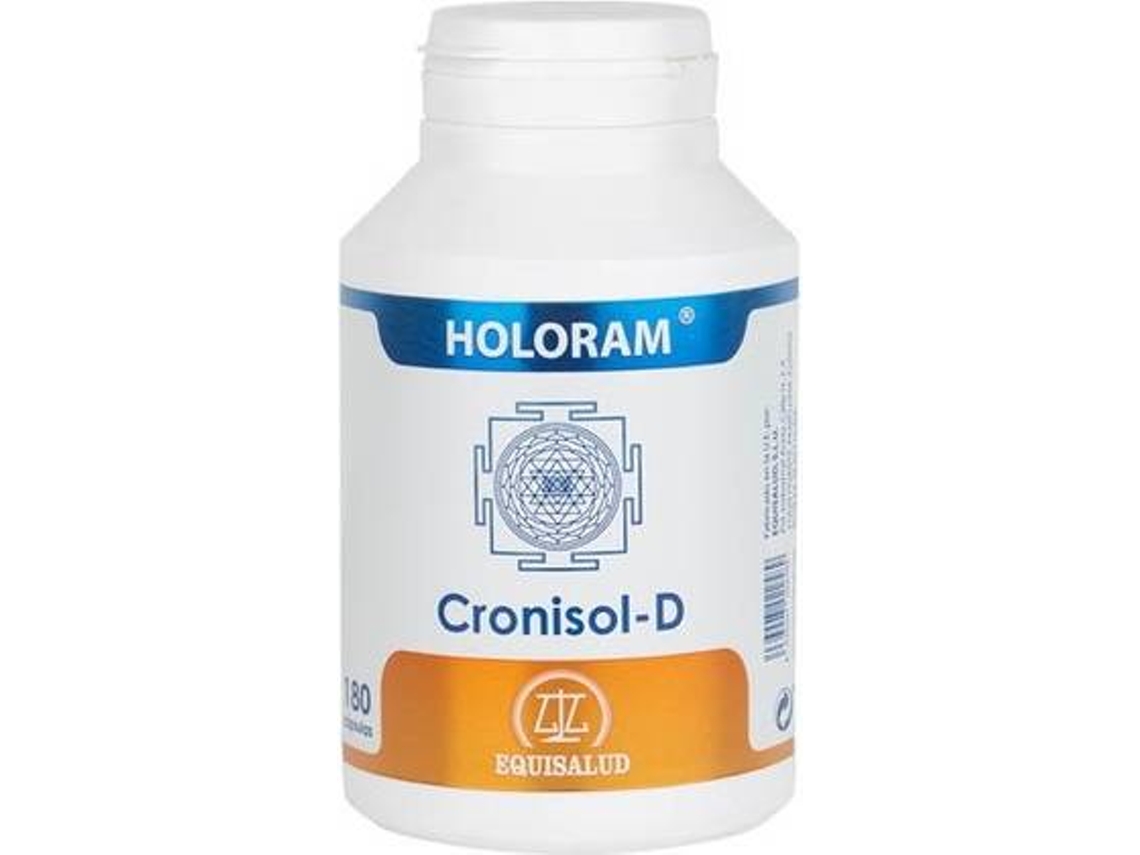 Complemento Alimentar EQUISALUD Holoram Cronisdol-D (180 cápsulas)