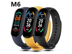 Reloj Inteligente M6 Magnético, Negro.