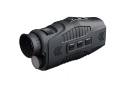 Monocular de visión nocturna digital, casco de gafas de visión nocturna 1080P para adultos, zoom digital 5X 300 m/984 pies distancia de visión completamente oscura para caza, IKIKSO