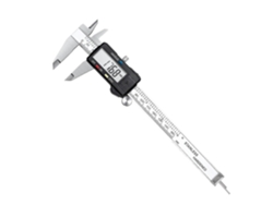 Pie De Rey Digital 150mm/6 Pulgadas Acero Inoxidable Preciso Lcd Medidor Profundidad Altura Paso