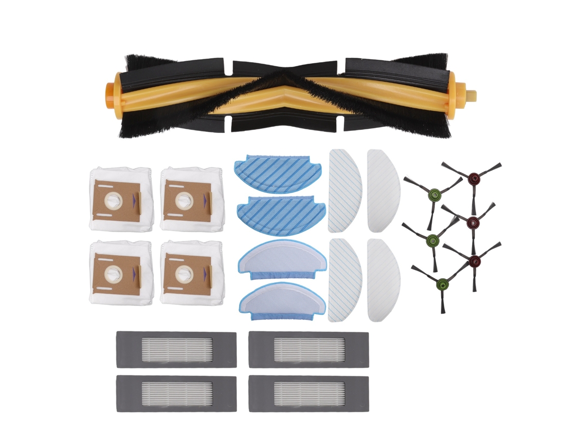 Kit De Accesorios Para Deebot Ozmo T8 T8aivi N8pro Plus: Cepillos, Filtros, Bolsas Para Polvo Y Paños.
