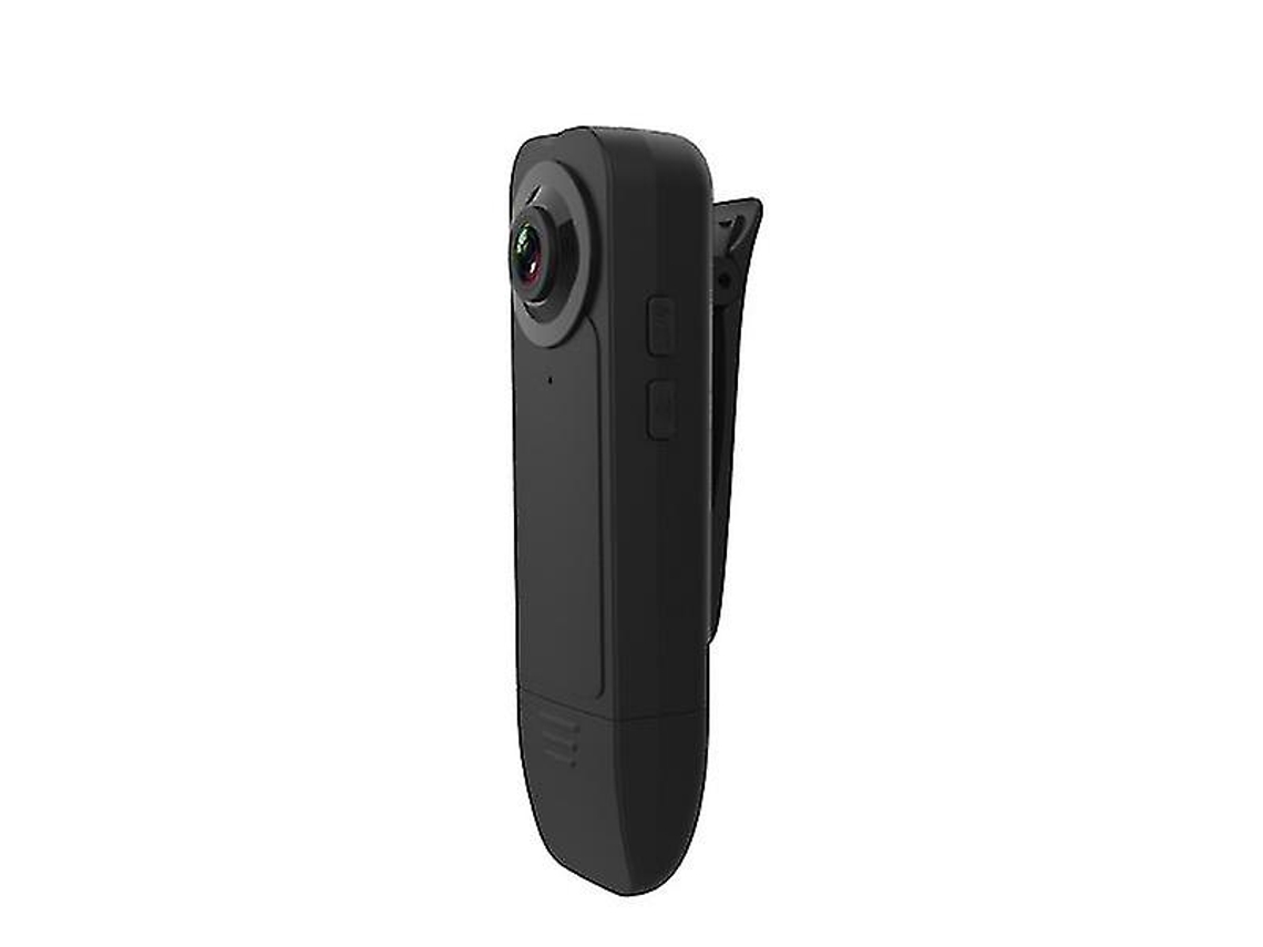 Mini cámara, grabadora de video portátil inalámbrica 1080P, con detección de movimiento nocturno Yizhood (negra)