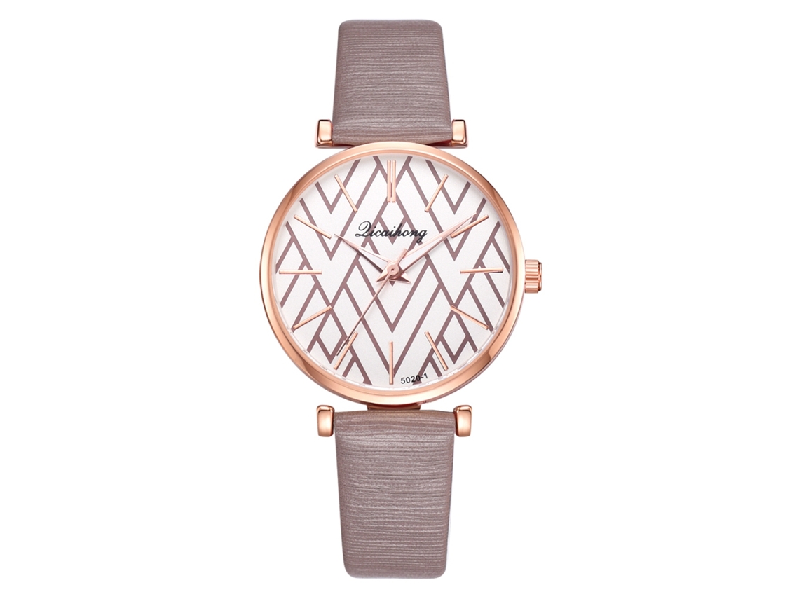 Vitrina De Madera Para Relojes Con 2 Compartimentos Y Ventana Transparente (roja)