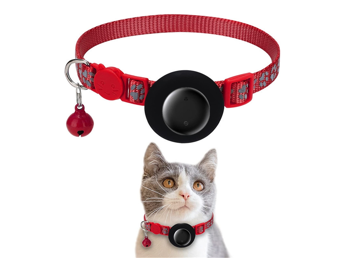 Rastreador De Animales, Localizador Global Gps Antipérdida Compatible Con Dispositivos Android (rojo) Cuich