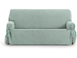 Funda de Sofá 3 Plazas EYSA Universal Premium Valeria Tejido Elástico (230 x 70 x 110 cm - Poliéster y Algodón - Verde)