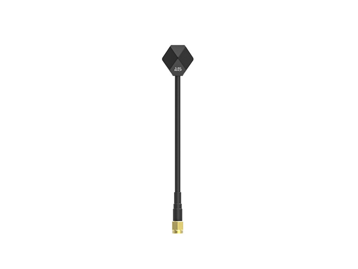 1 Unidad lhcp Rp-sma Macho iflight Albatross V2 Antena Fpv 5.8ghz 2.65dbi Ligera 9.5g 100mm Doble Opción Lhcp Rp-sma/rhcp Sma Para Vtx Drones