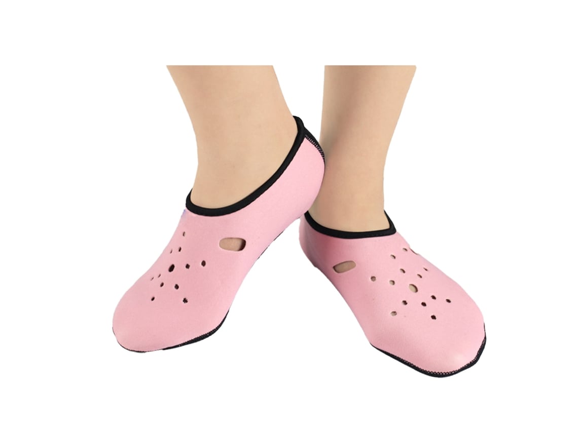 Meias de mergulho grossas e antiderrapantes 2026rebe para esportes aquáticos, masculinas e femininas, rosa, tamanho P (comprimento interno 22,5 cm)