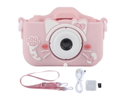 Cámara Infantil De 40 Mp Con Diseño De Gato De Dibujos Animados, Para Fotos, Con Juegos De Rompecabezas Y Perfecta Para