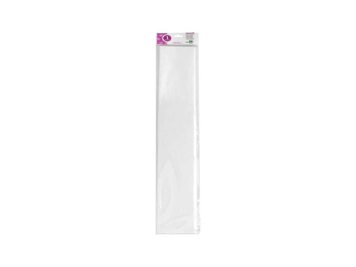 Papel Crepé LIDERPAPEL Blanco (50x250)