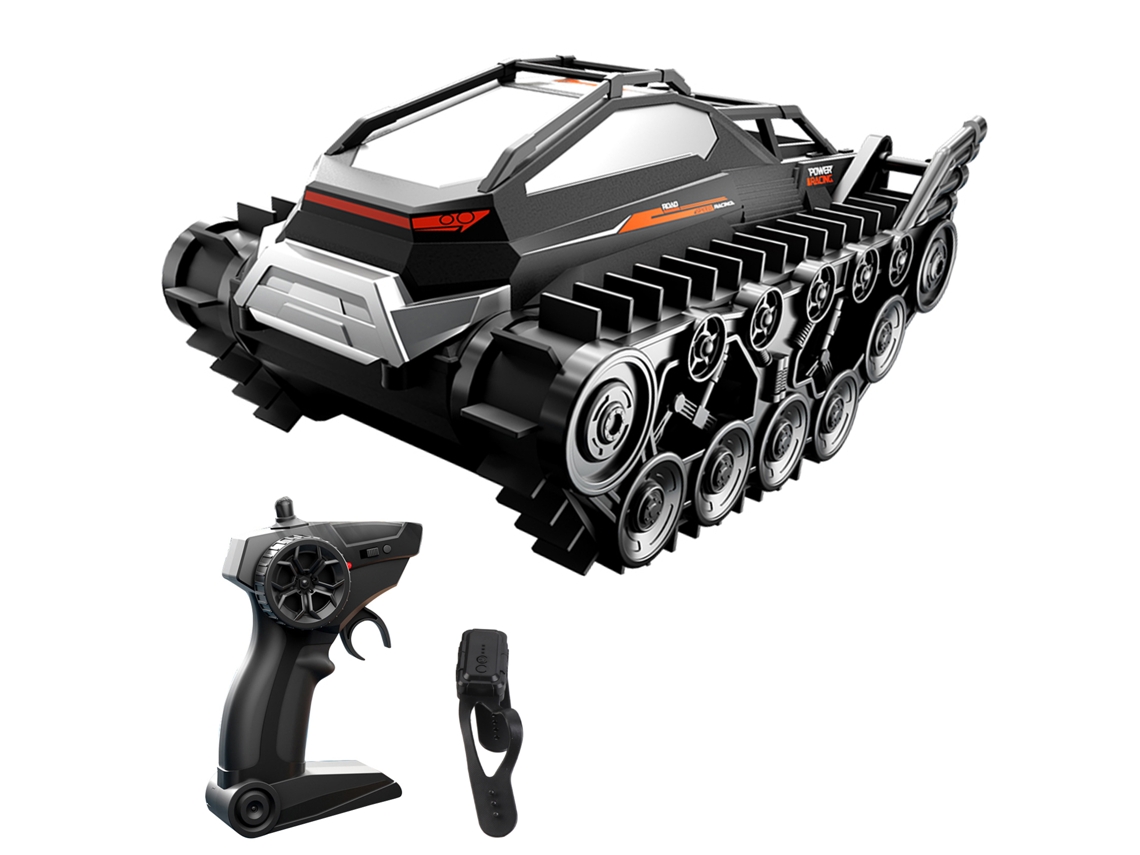 Ymsl Coche De Control Remoto Acuático Y Terrestre 2.4 Ghz Vehículo Blindado Todo Terreno Juguete Para Niños Niñas Hxl