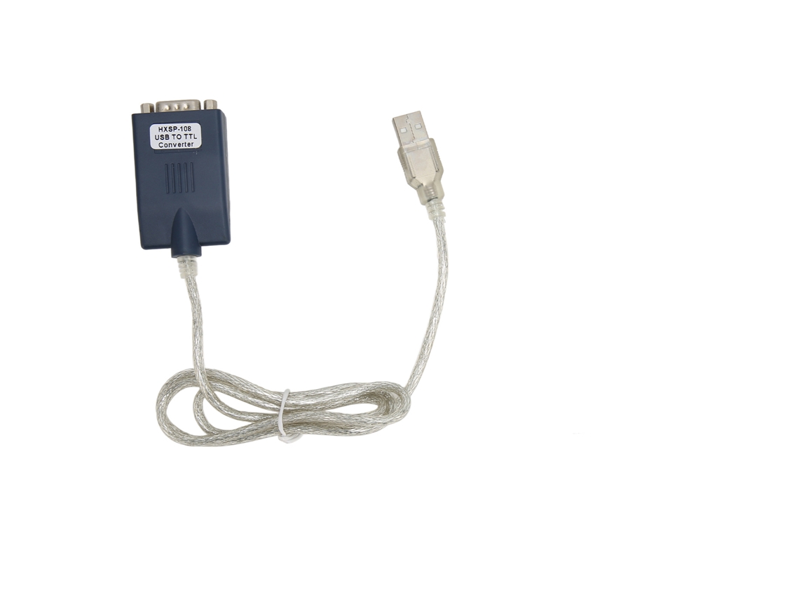 Convertidor USB 2.0 a TTL Plug and Play con CD de controladores para portátiles y ordenadores.