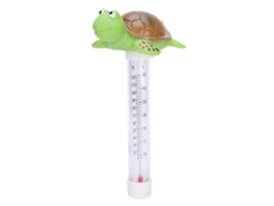 Termómetro flotante para piscina infantil con indicador de temperatura de cuerda