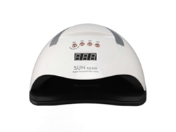 Lámpara de uñas ultravioleta con sensor automático y 66 perlas LED para esmalte en gel 100-2 40V GOKOCO