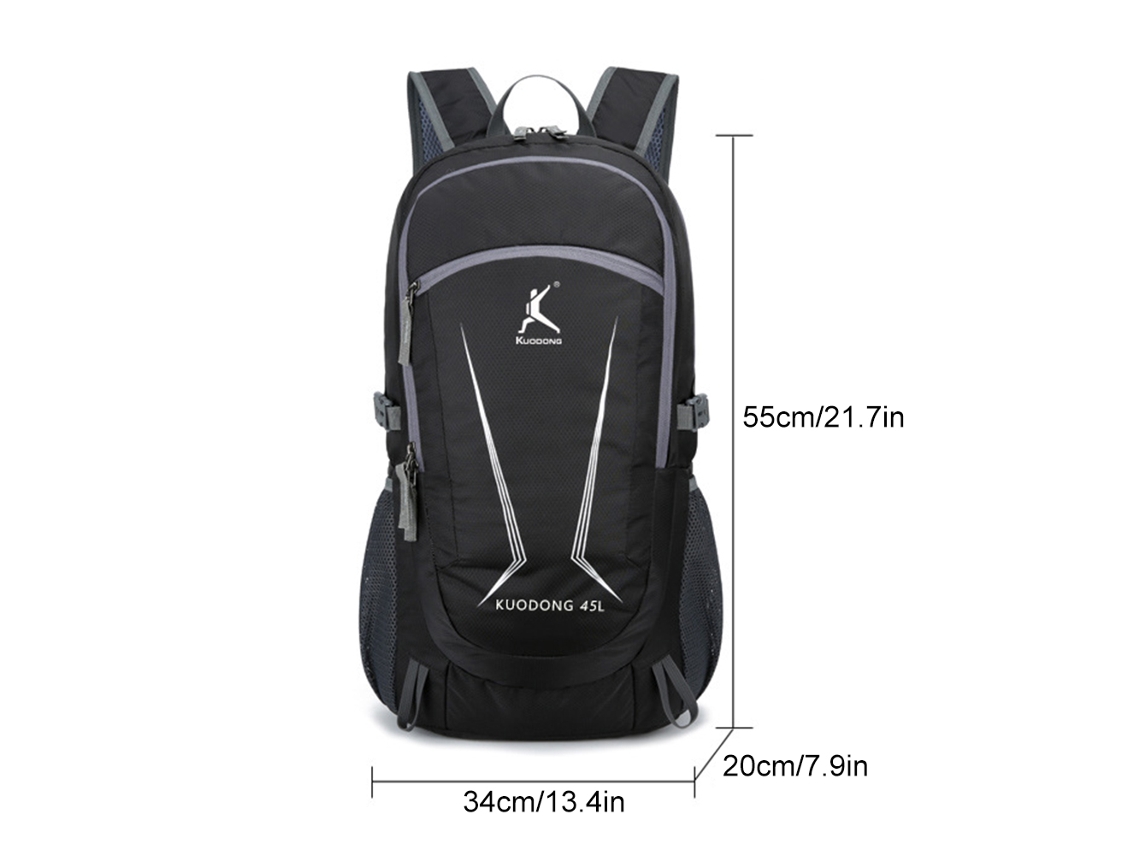 Mochila Plegable Ligera E Impermeable Para Viajes, Senderismo Y Camping Al Aire Libre.