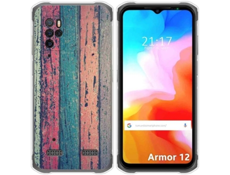 Carcasa Ulefone Armor 12 5G TUMUNDOSMARTPHONE Dibujos Madera 10 Multicolor