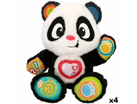 Peluche Interactivo WINFUN Oso Panda 27 x 33 x 14 cm (Edad Mínima Recomendada: 6 meses - 4 unidades)