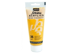 Tinta Acrílica PÉBÉO (Transparente - Amarillo Veneciano - 100ml)