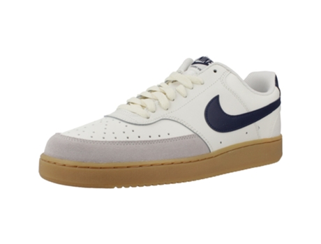 Zapatillas de Hombre NIKE Court Vision Lo Tecido Blanco (43)