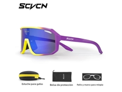 Gafas de ciclismo fotocromáticas unisex con estuche y protección UV400 MDUG (modelo estándar 9)