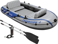 Barca Hinchable con 2 Remos INTEX Excursion 4 (315 x 165 x 43 cm)