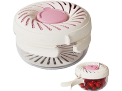 Cesta escurridora de frutas, recipiente para lavar alimentos, cesta escurridora a prueba de fugas, Gokoco