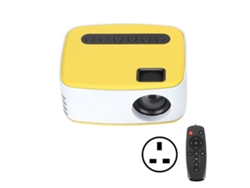 Miniproyector Con Control Remoto, Alta Definición 1080p, Portátil Con Altavoces Integrados Para Películas En Casa, Wifi.