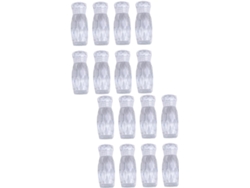 Kit De Maquillaje De Viaje De 16 Piezas Con Envases De Vidrio Para Terrarios Y Lociones.