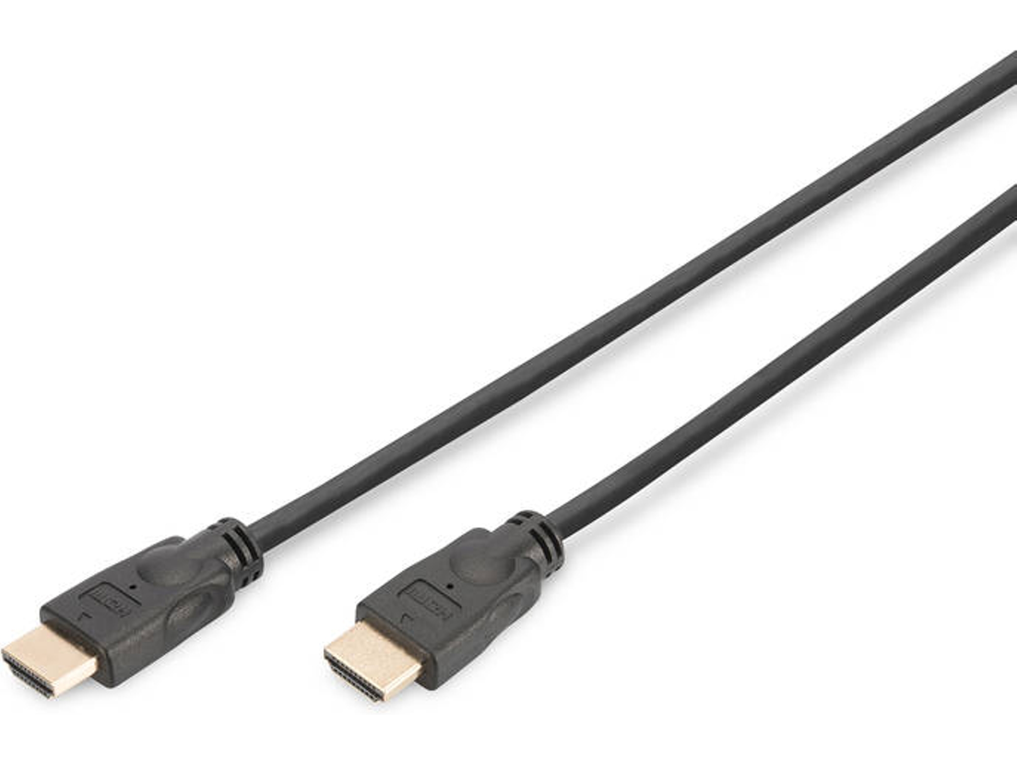 Cable HDMI ASSMANN (HDMI - HDMI - 2 m - Negro)