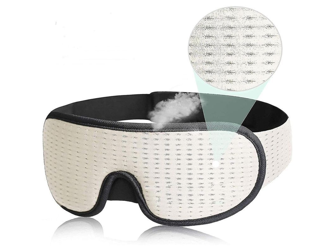 Fasst máscara para Olhos 3d Suave e Transpirable Bloqueia Luz com Tamanho Ajustável para Dormir CUIDADOS