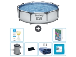 Bestway Piscina Bestway Steel Pro Max Redonda - 305x76 Cm - 7-peças S340